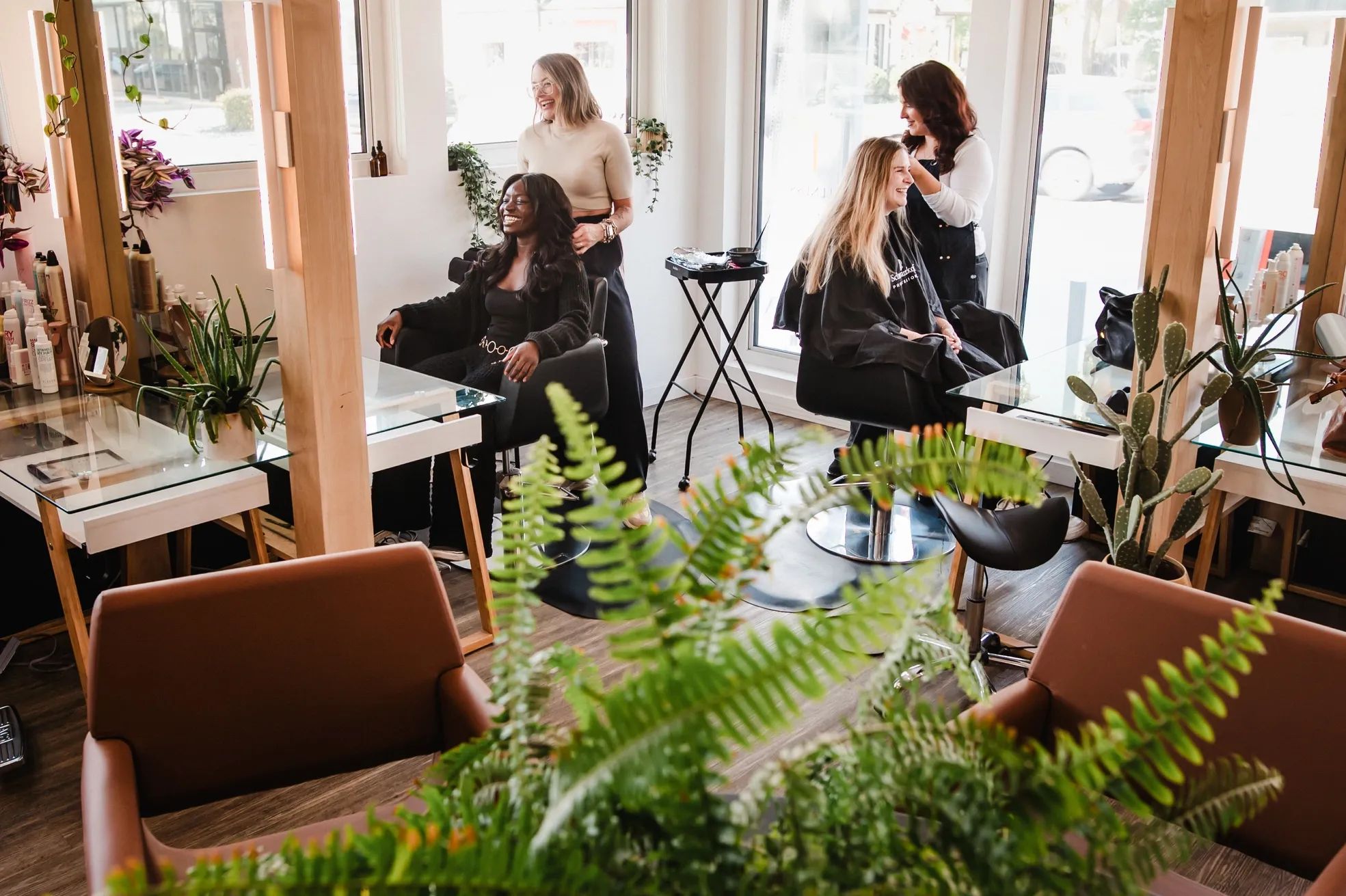 Salon interior